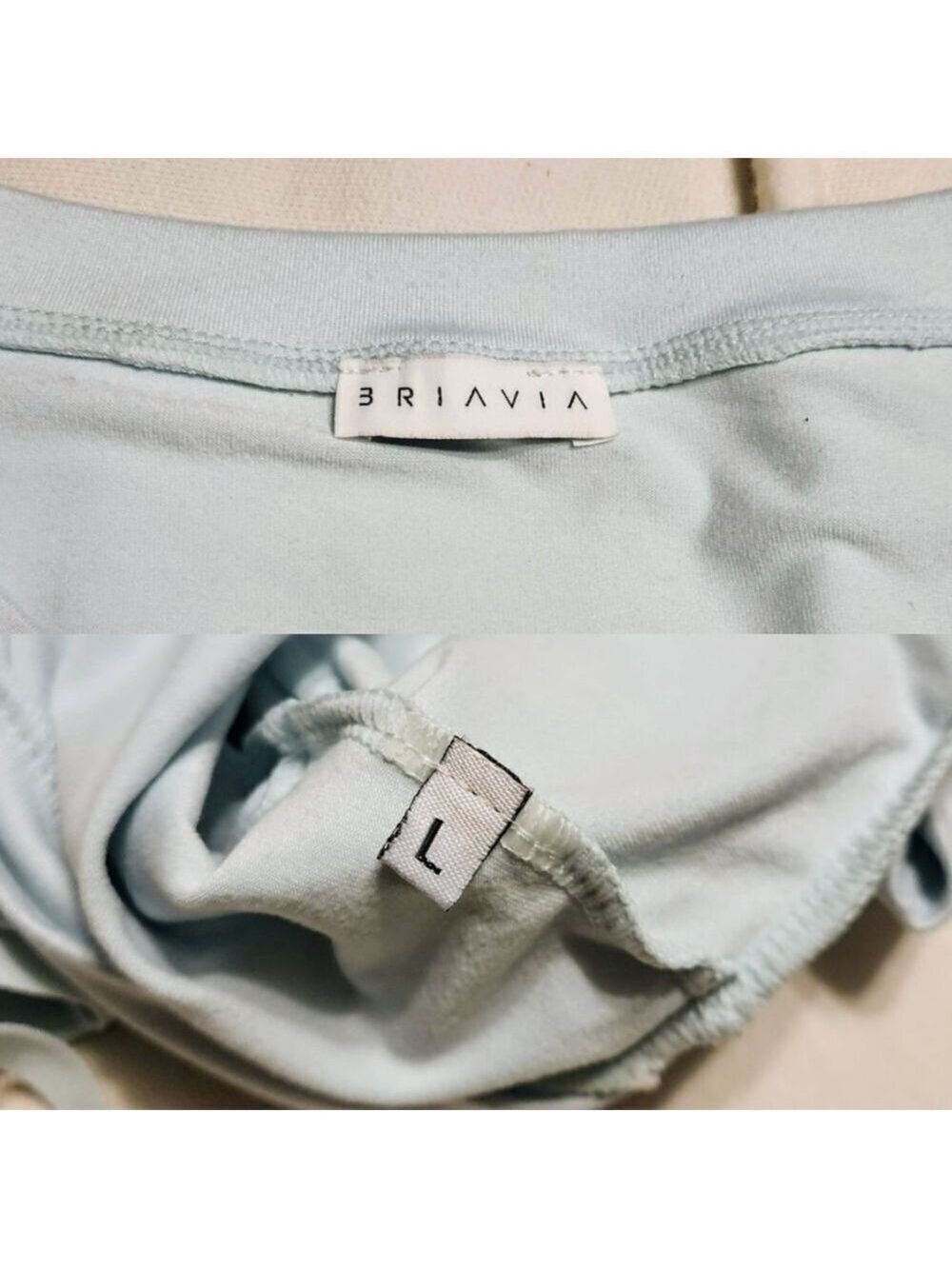 Briavia Mint Green Cropped Top Large - Picture 7 of 8